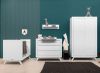 Bopita Anne 3-delige Babykamer Bed Commode 2-deurskast Wit online kopen