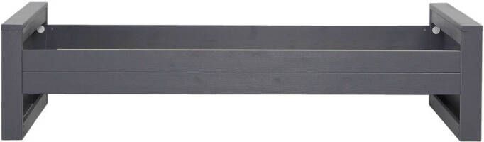 Woood Dennis Bed 90x200 Cm Grenen Steel Grey Geborsteld [Fsc] online kopen