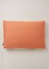 HKliving Kussen gestreept velvet peach/cream 40x60 cm online kopen