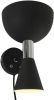 Steinhauer Design wandlamp Fastlast Up Down zwart met chroom 2571ZW online kopen