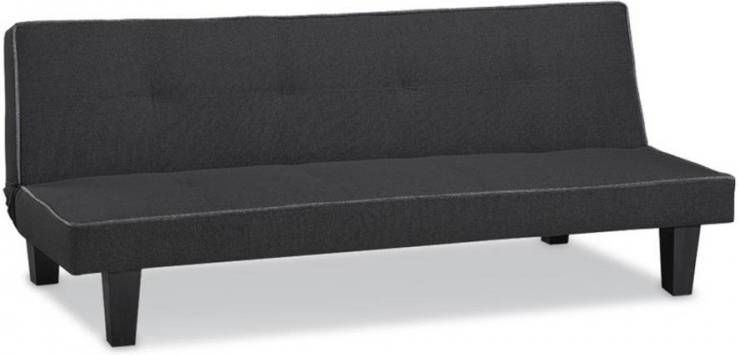 Beter Bed Basic Slaapbank Texas 96 x 180 x 33 cm zwart online kopen