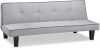 Beter Bed Basic Slaapbank Texas 96 x 180 x 33 cm grijs online kopen