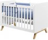 Bopita Fenna 2-delige Babykamer Bed Commode Wit/natural online kopen