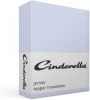 Cinderella Jersey Topper Hoeslaken 100% Gebreide Jersey Katoen Lits jumeaux(180x200/210 Cm) Sky Blue online kopen