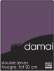 Damai Multiform Double Jersey Hoeslaken Purple 140 X 200/210/220 Cm online kopen