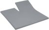Damai Splittopper Single Split Hoeslaken Biologisch Katoen Satijn Grey 180x220cm online kopen