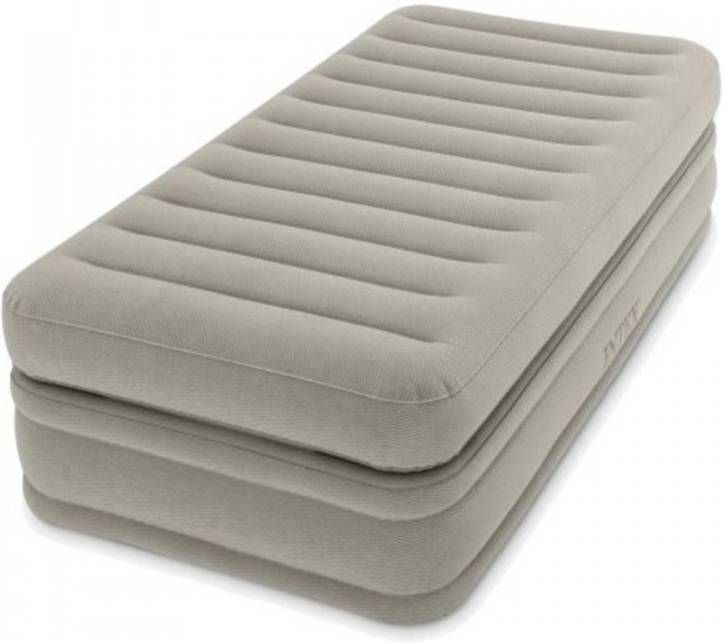 Intex 64107 Prestige Downy Luchtbed 1-Persoons, 99cm x 191cm x 25cm