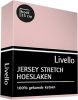 Livello Hoeslaken jersey Blossom 140 x 200 cm online kopen