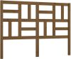 VidaXL Hoofdbord 126x4x104 cm massief grenenhout honingbruin online kopen