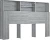 VidaXL Hoofdbordkast 160x19x103, 5 cm grijs sonoma eikenkleurig online kopen