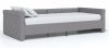 VidaXL Slaapbank met USB stof lichtgrijs 90x200 cm online kopen