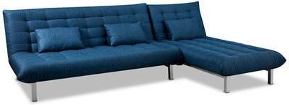 Beter Bed Select Slaapbank San Francisco Twijfelaar 126 x 190 x 37 cm blauw online kopen