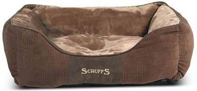 Merkloos Scruffs & Tramps Huisdierenbed Chester Bruin 90x70 Cm 1169 online kopen
