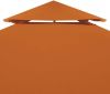 VIDAXL Vervangend tentdoek prieel 310 g/m&#xB2, 3x3 m oranje online kopen