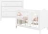 Bopita Evi 2-delige Babykamer Bed Commode Wit online kopen