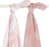 Jollein hydrofiele multidoek large 115x115 cm Nature pale pink set van 2 online kopen