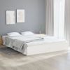 VidaXL Bedframe massief hout wit 120x200 cm online kopen
