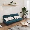 VidaXL Slaapbank 2 zits fluweel blauw online kopen