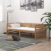 VidaXL Slaapbank met matras massief grenenhout honingbruin 90x200 cm online kopen