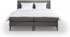 Beter Bed Basic Box Cambridge Met Gestoffeerd Matras 160 x 200 cm donkergrijs online kopen