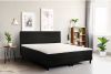 Beter Bed Basic Boxspring Cisano Vlak Met Gestoffeerd Matras 180 x 210 cm zwart online kopen