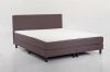 Beter Bed Basic Boxspring Cisano Vlak Met Gestoffeerd Matras 120 x 200 cm donkergrijs online kopen