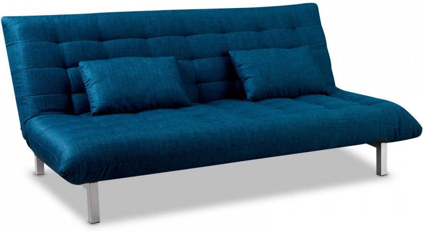 Beter Bed Select Slaapbank San Francisco 1 Persoons 90 x 190 x 37 cm blauw online kopen